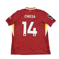 Liverpool 2024-25 Chiesa Home Kit Nike (XL) Excellent