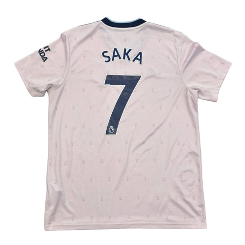 Arsenal 2022-23 Saka Third Kit Adidas (L) Excellent