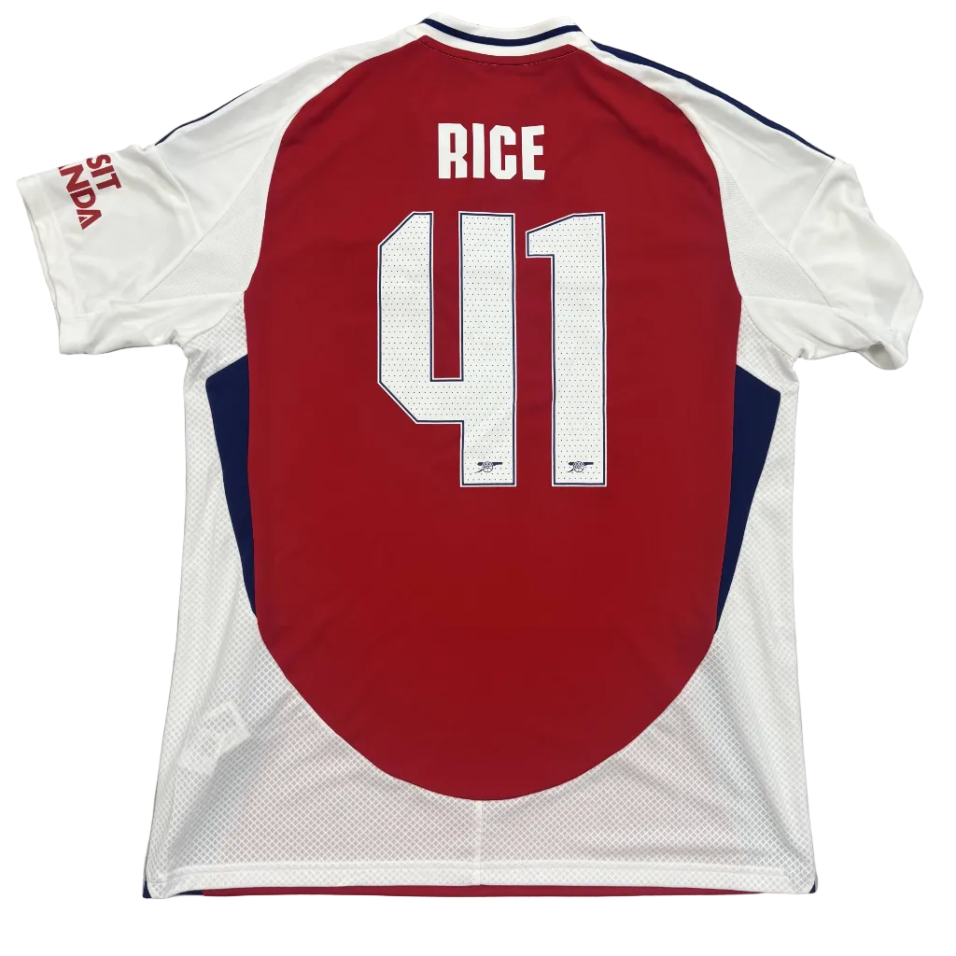 Arsenal 2024-25 Rice Home Kit Adidas (L) BNWT