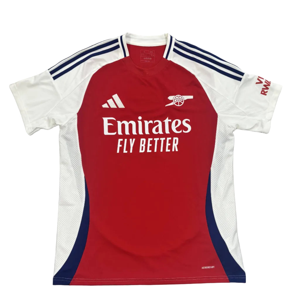 Arsenal 2024-25 Rice Home Kit Adidas (L) BNWT