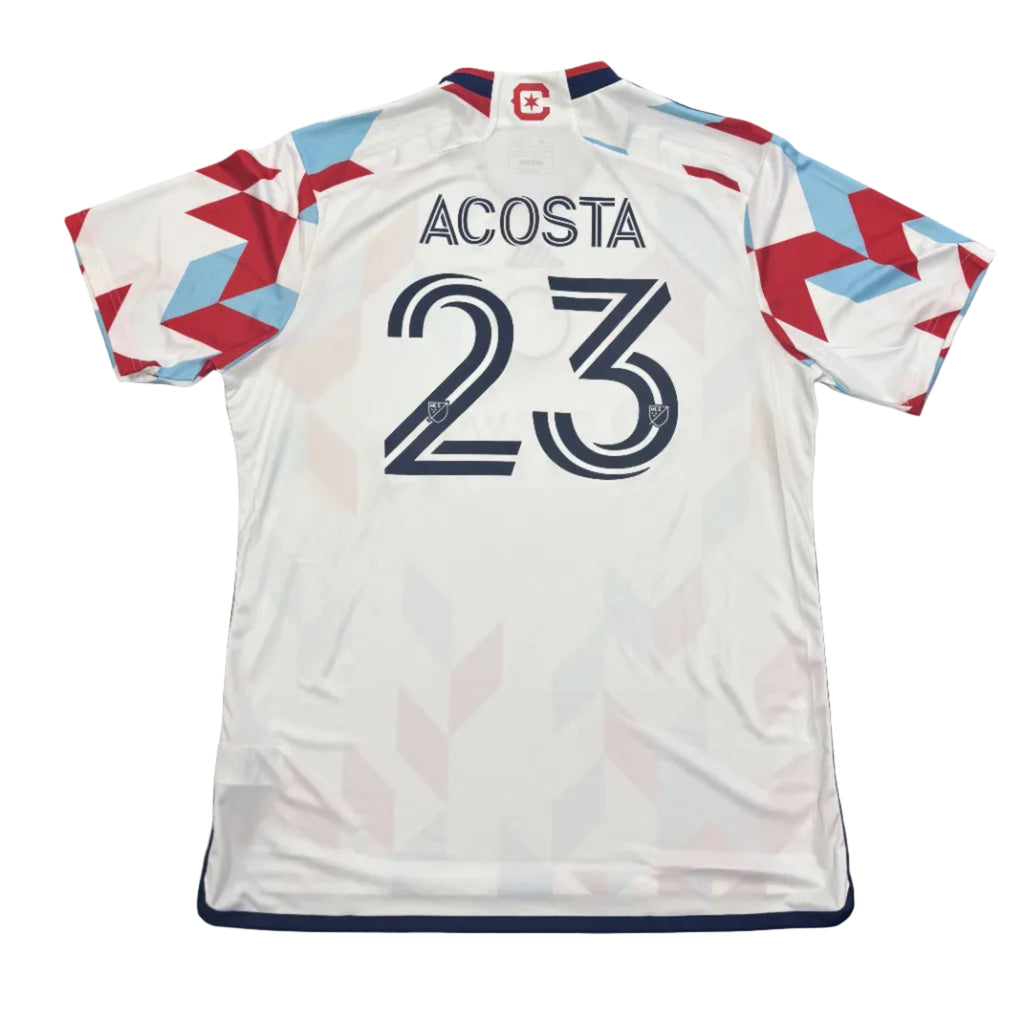 Chicago Fire 2024 Acosta Away Kit Adidas (XL) BNWT