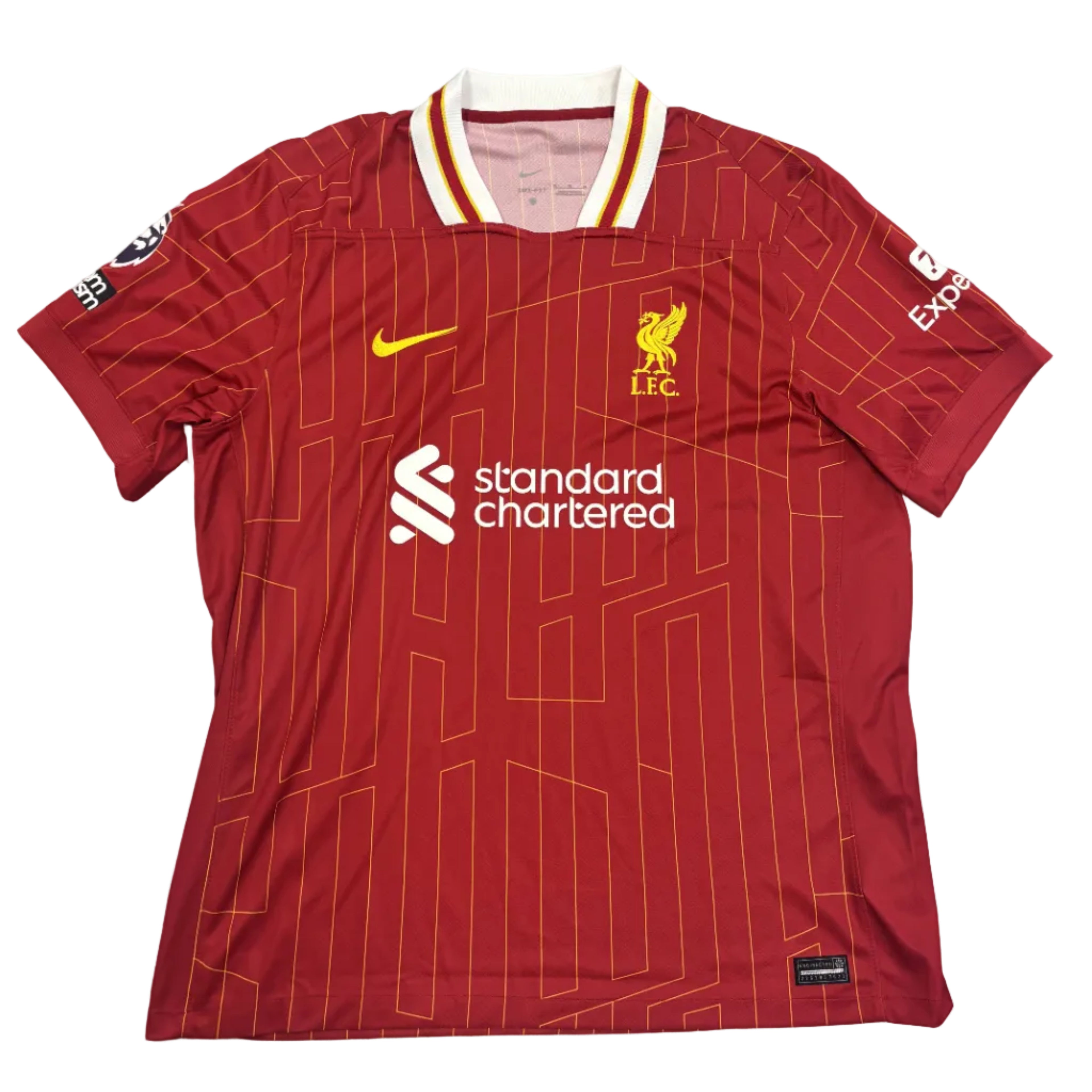 Liverpool 2024-25 Chiesa Home Kit Nike (XL) Excellent
