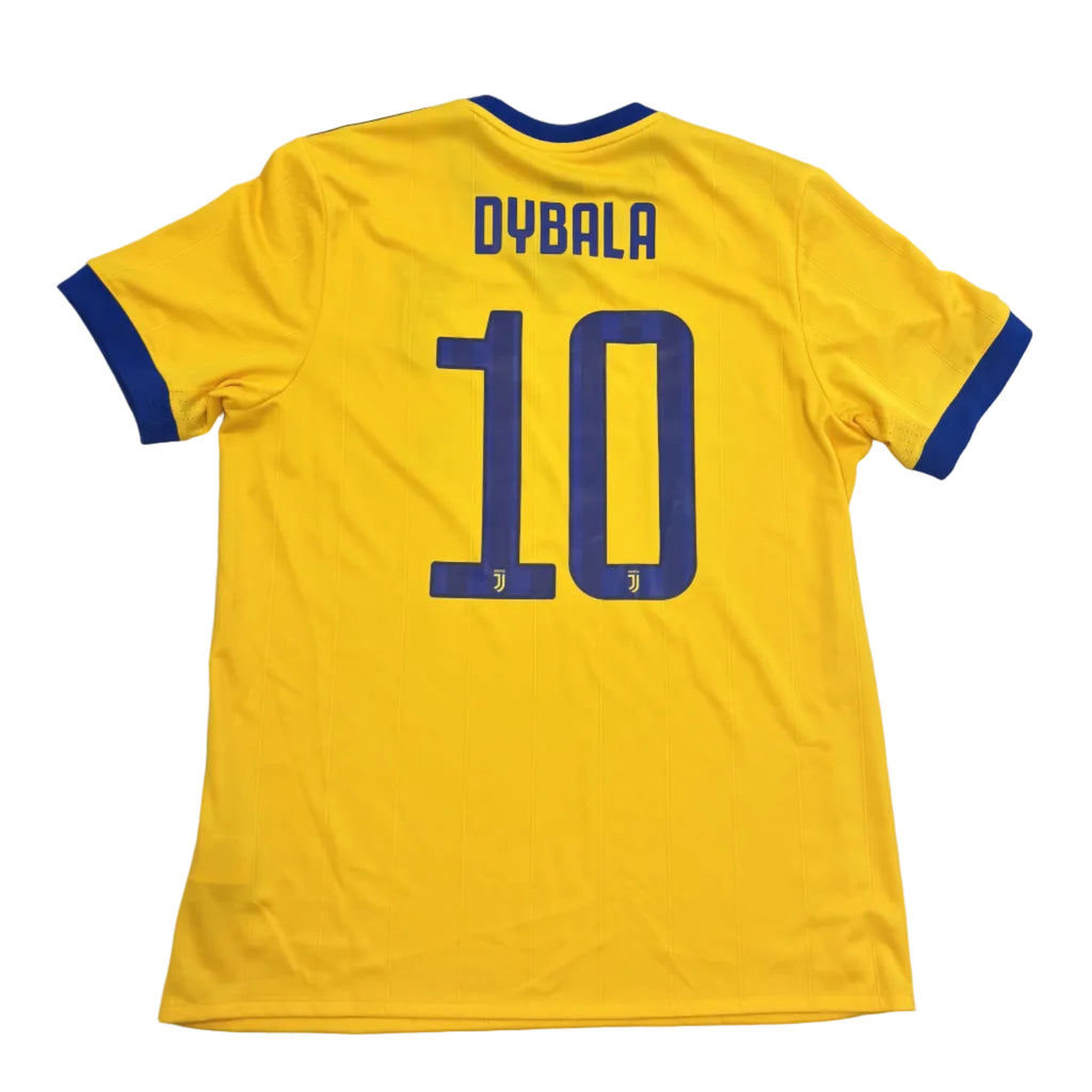 Juventus 2017-18 Dybala Away Kit Adidas (L) Very Good