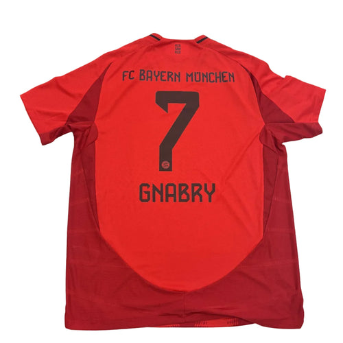 Bayern 2024-25 Gnabry Home Kit Adidas (XL) Excellent - Authentic Version
